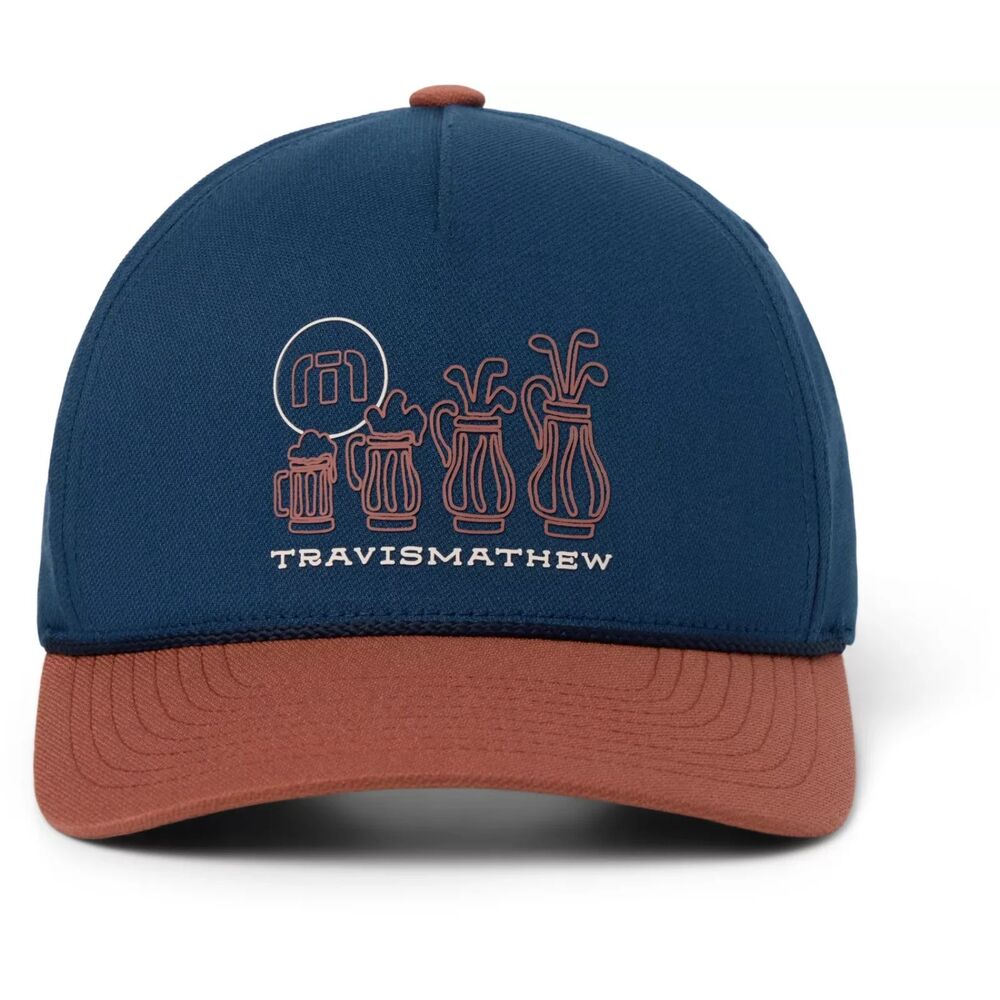 TravisMathew Adult Beerly Beloved Golf Hat - Color: Titan